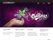 Tablet Screenshot of codeion.com